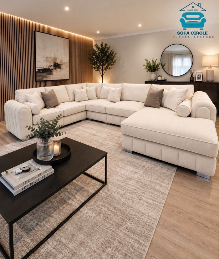 Lilly U-Shape Sofa with Left-hand Chaise