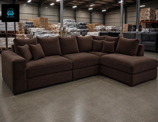 Alan L-Shape Right Hand Chaise Sofa