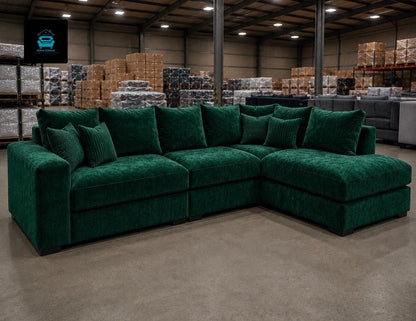 Alan L-Shape Right Hand Chaise Sofa