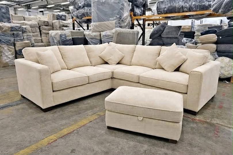 Alan Corner Sofa + Storage Footstool